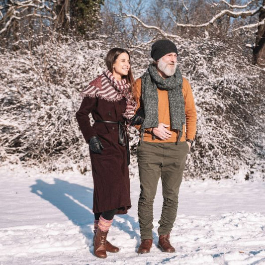 warme Winter Barfußschuhe