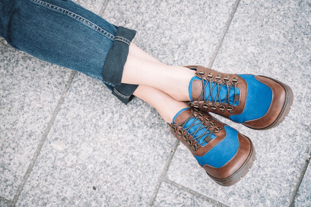 Hiqe matala ruskea sininen vedenpitävä