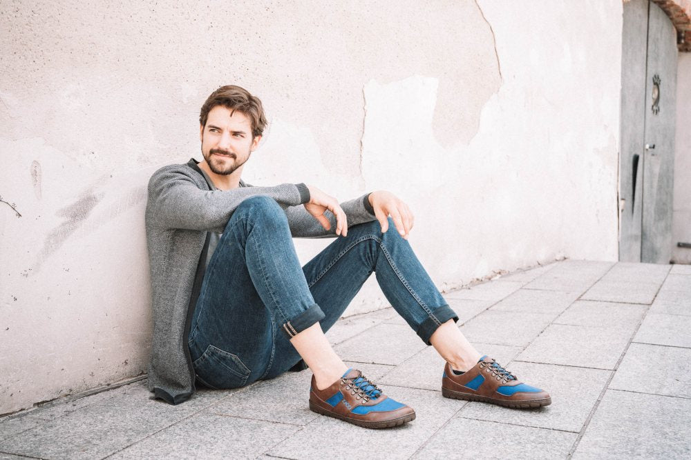 Hiqe matala ruskea sininen vedenpitävä