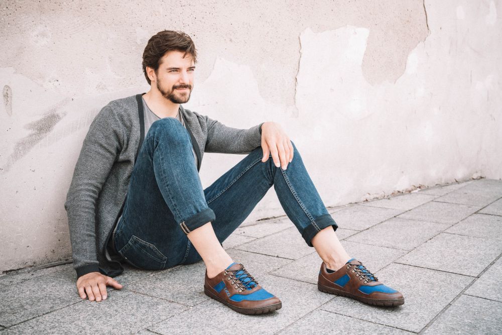 Hiqe matala ruskea sininen vedenpitävä