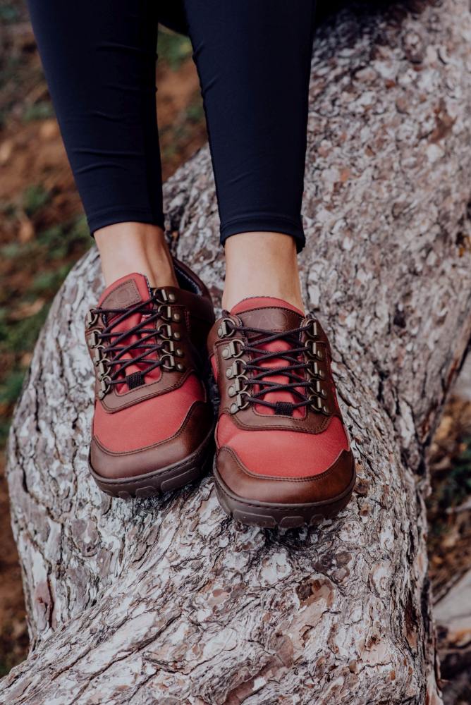 Hiqe matala vegaaninen kameli punainen vedenpitävä