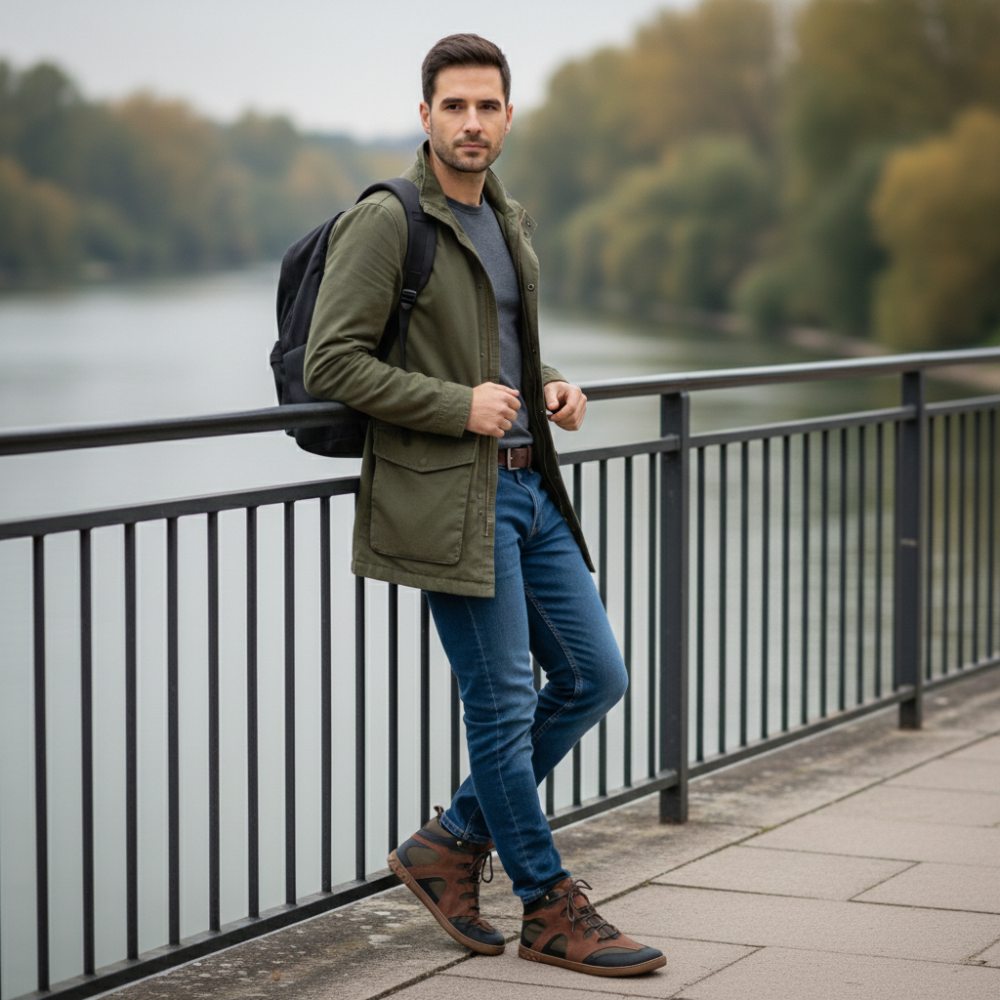 Qinsley tummanruskea