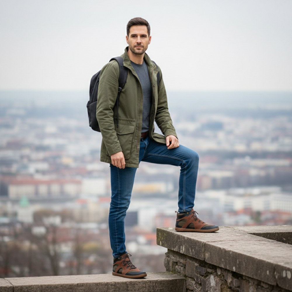 Qinsley tummanruskea