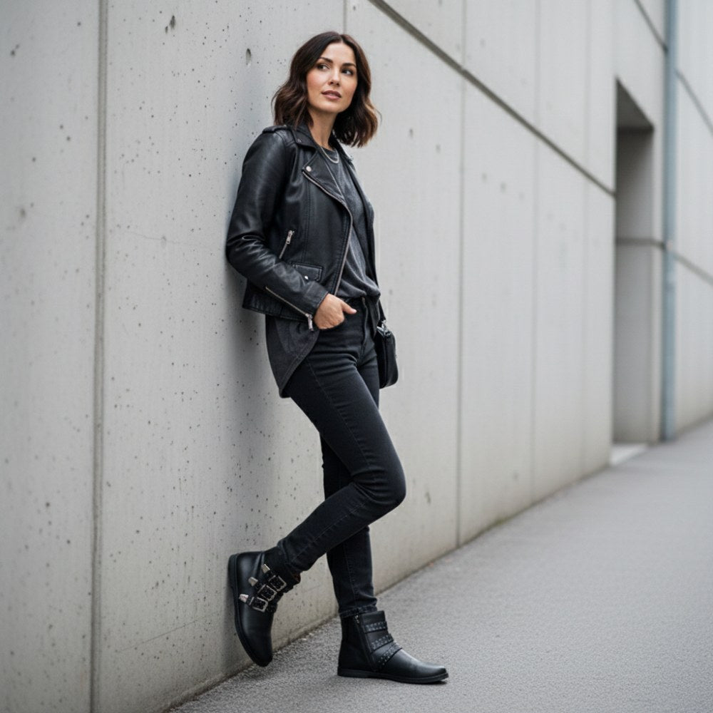 Qlance musta hopea tasango